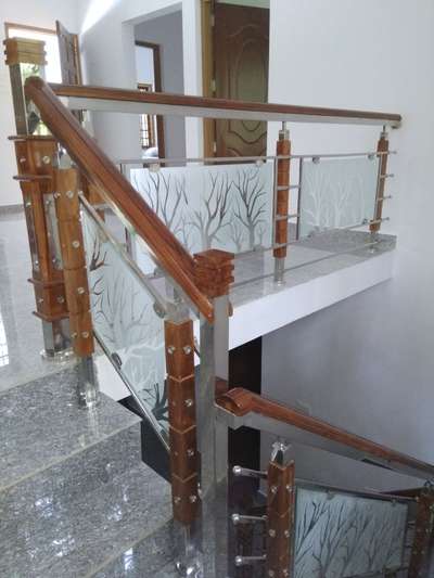 Staircase, Flooring Designs by Interior Designer Aneesh gopi Aneesh gopi, Kottayam | Kolo