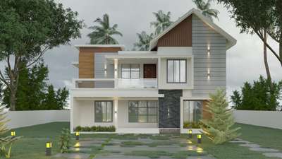 Exterior Designs by Contractor DREAMLINE BUILDERS, Thrissur | Kolo
