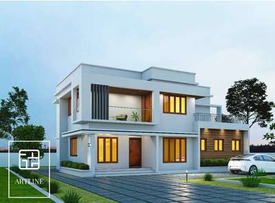 Exterior Designs by Contractor Artline Constructions, Palakkad | Kolo