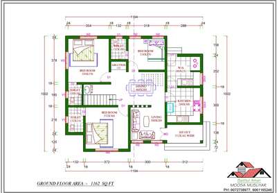 Plans Designs by Architect Moosa R I, Thrissur | Kolo
