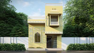 Exterior Designs by Civil Engineer Er Chetan Kumawat, Udaipur | Kolo