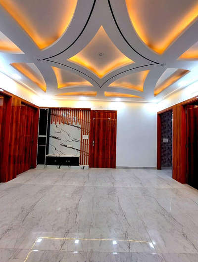 Ceiling, Flooring, Lighting Designs by Contractor Aman Bisht, Delhi | Kolo