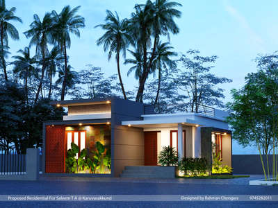 Exterior, Lighting Designs by Civil Engineer Rahman chengara, Malappuram | Kolo