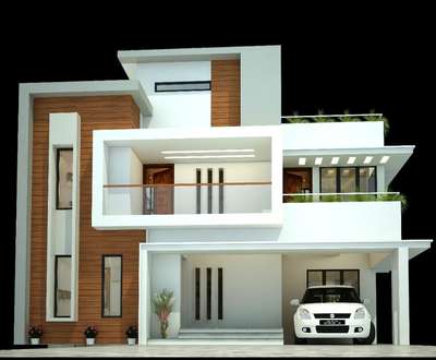 Exterior Designs by Contractor varghese c g joshy c g, Ernakulam | Kolo