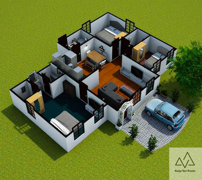 Plans Designs by 3D & CAD Davidson Sekar, Thiruvananthapuram | Kolo