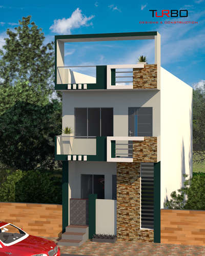 Exterior Designs by Civil Engineer Turbo Designs  , Dewas | Kolo