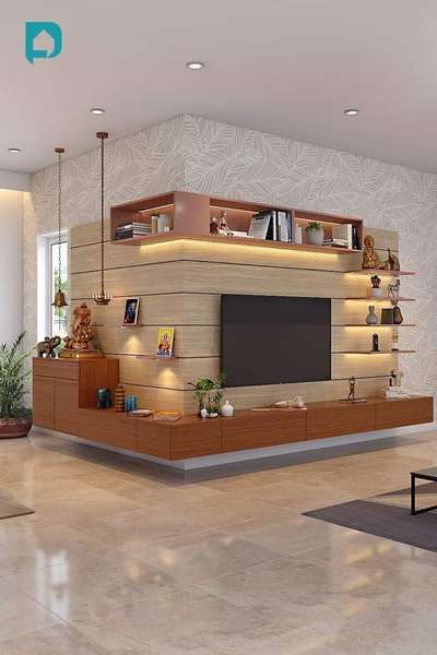 Lighting, Living, Prayer Room, Storage, Home Decor Designs by Contractor Waseem Khan, Gautam Buddh Nagar | Kolo