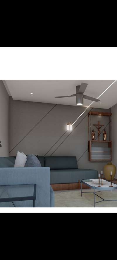 Lighting, Living, Furniture, Prayer Room, Storage Designs by Civil Engineer Arjun Raveendran, Kozhikode | Kolo