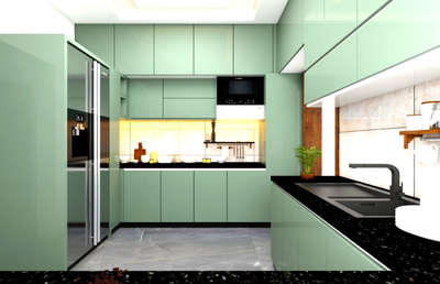 Kitchen, Storage Designs by Architect Priyesh Madathil, Kozhikode | Kolo