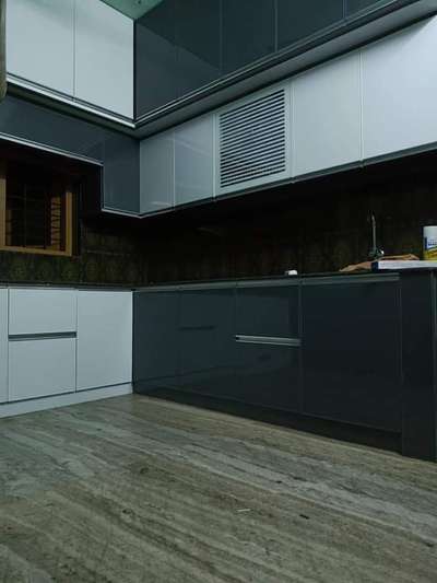 Flooring, Kitchen, Storage Designs by Carpenter shahul   AM , Thrissur | Kolo