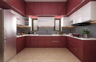 Lighting, Kitchen, Storage Designs by Contractor Aldin  Home solution, Thrissur | Kolo