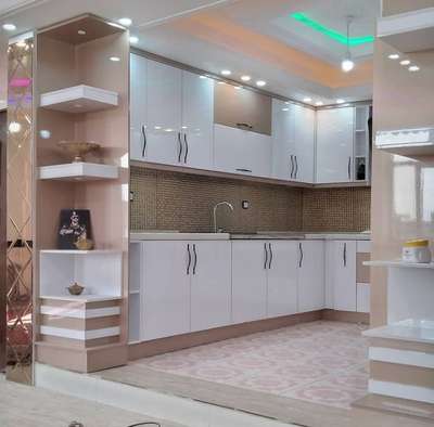 Kitchen, Lighting, Storage Designs by Carpenter Nadeem  Ahmad , Delhi | Kolo