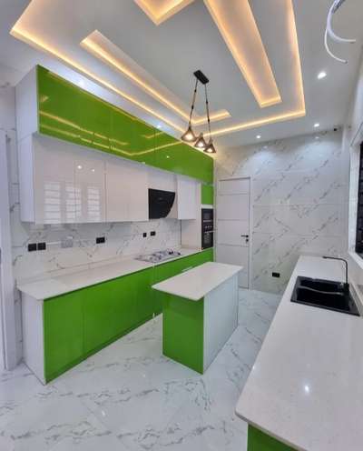 Ceiling, Kitchen, Lighting, Storage Designs by Building Supplies Sameer Khan, Jaipur | Kolo