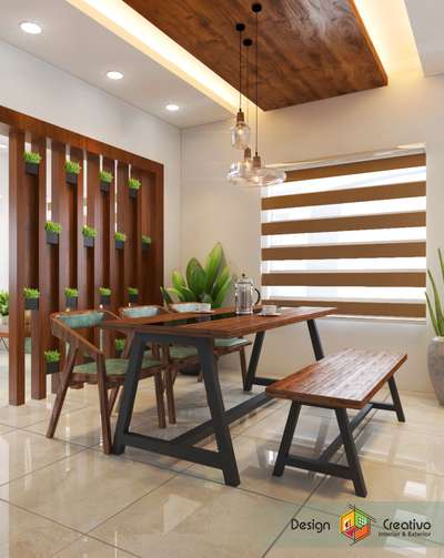 Dining, Furniture, Table, Lighting, Home Decor Designs by Contractor KALA SHANDAS, Ernakulam | Kolo