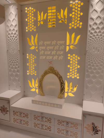 Prayer Room Designs by Interior Designer Kunvar singh, Gautam Buddh Nagar | Kolo