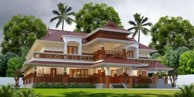 Exterior Designs by Contractor subhash raghavan, Alappuzha | Kolo
