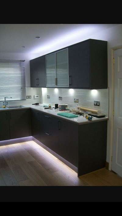 Kitchen, Lighting, Storage Designs by Contractor sk solid, Gautam Buddh Nagar | Kolo