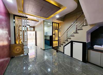 Ceiling, Flooring, Lighting Designs by Interior Designer Dilshad Khan, Bhopal | Kolo