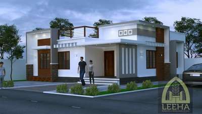 Exterior Designs by Contractor Leeha builders rini-7306950091, Kannur | Kolo
