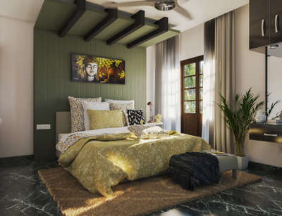 Bedroom, Furniture, Home Decor Designs by Civil Engineer Priyan SV, Alappuzha | Kolo