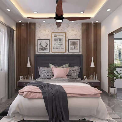 Lighting, Furniture, Storage, Bedroom Designs by Interior Designer paridhi rai, Jaipur | Kolo
