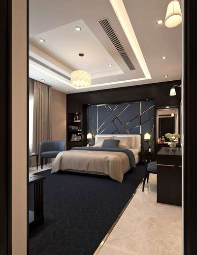 Bedroom, Furniture, Lighting, Storage Designs by Architect ER FURQAN PATHAN, Indore | Kolo