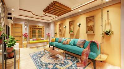 Ceiling, Lighting, Living, Furniture, Table Designs by Carpenter Mehfooz ali, Bhopal | Kolo