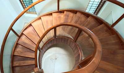 Staircase Designs by Civil Engineer AKHIL KUMAR VN, Idukki | Kolo