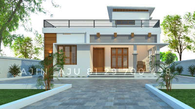 Exterior, Flooring Designs by Interior Designer Ajin Das, Malappuram | Kolo
