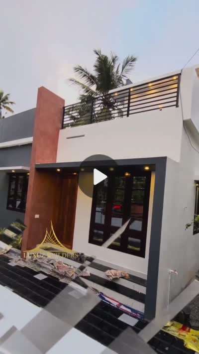 Exterior, Staircase, Bathroom Designs by Civil Engineer LUXUZ  BUILDERS , Thiruvananthapuram | Kolo