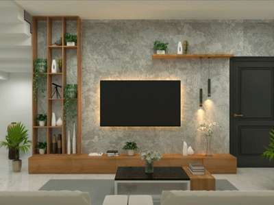 Lighting, Living, Table, Storage, Home Decor Designs by Interior Designer QBIC BUILDERS  INTERIOR Anuraj p, Ernakulam | Kolo