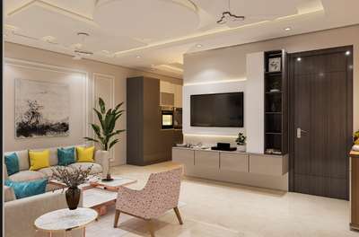 Living, Furniture, Lighting, Storage Designs by Interior Designer Navya   Interiors, Delhi | Kolo