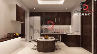 Lighting, Kitchen, Storage Designs by Architect ArJaishree sharma, Indore | Kolo