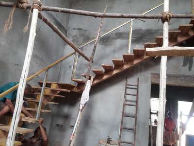 Staircase Designs by Contractor Ratheesh kumar, Thiruvananthapuram | Kolo