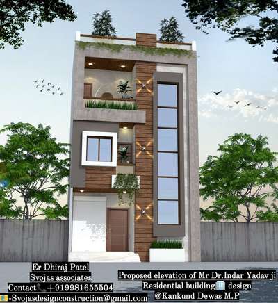 Exterior Designs by Contractor Chhotu Patel, Dewas | Kolo