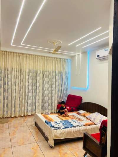 Ceiling, Furniture, Bedroom Designs by Contractor Mathew Thomas, Alappuzha | Kolo