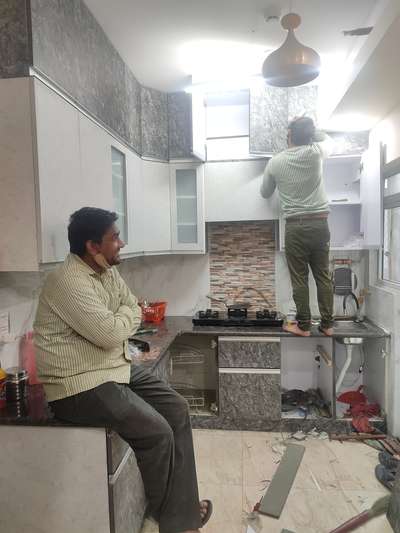 Kitchen, Storage Designs by Interior Designer Akash Gupta, Ghaziabad | Kolo