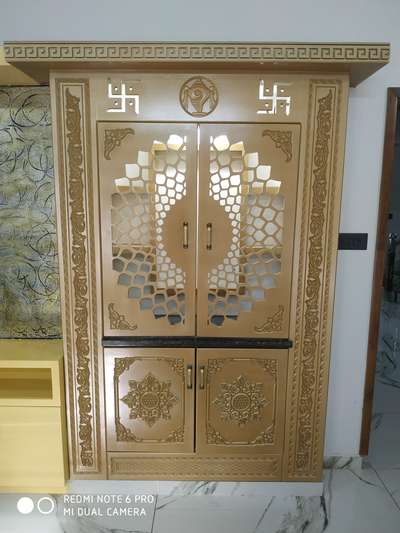 Prayer Room Designs by Painting Works Justin  Joseph, Alappuzha | Kolo