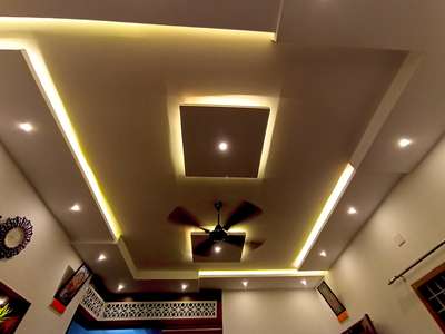 Ceiling Designs by Interior Designer SJ LIFE SPACES INTERIORS, Thrissur | Kolo