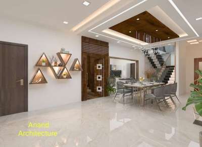 Ceiling, Lighting, Furniture, Dining, Table Designs by Contractor yatender kumar, Delhi | Kolo