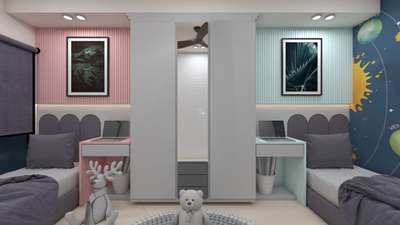 Storage, Furniture, Bedroom Designs by Interior Designer ID Akansha Bajaj, Indore | Kolo