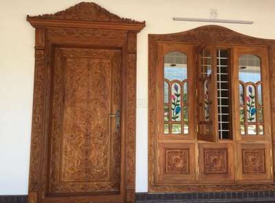 Door, Window Designs by Building Supplies MKV Construction Marayoor, Idukki | Kolo