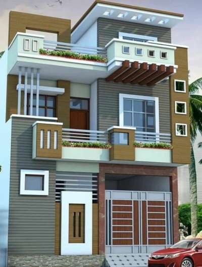 Exterior Designs by Civil Engineer S👷 R 👷, Dewas | Kolo