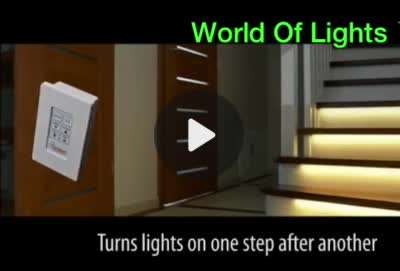 Staircase, Lighting Designs by Service Provider World of lights Ashraf, Ernakulam | Kolo