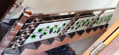 Staircase Designs by Fabrication & Welding aneesh janardhanapillai, Kollam | Kolo