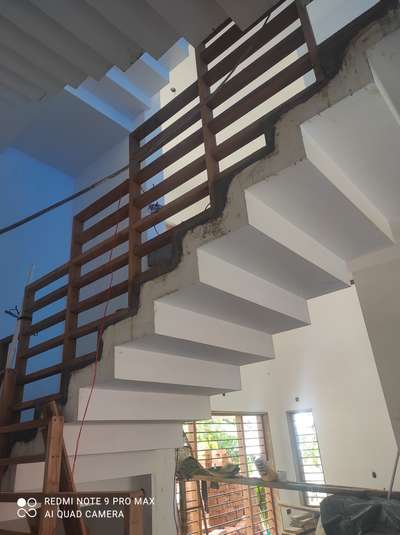 Staircase Designs by Contractor alija angel, Thiruvananthapuram | Kolo