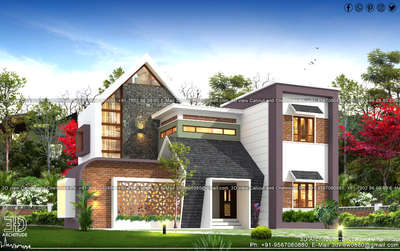 Exterior Designs by Architect threeD Architude  Architectural Studio, Malappuram | Kolo