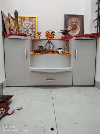 Prayer Room, Storage Designs by Interior Designer interior designer vi, Indore | Kolo