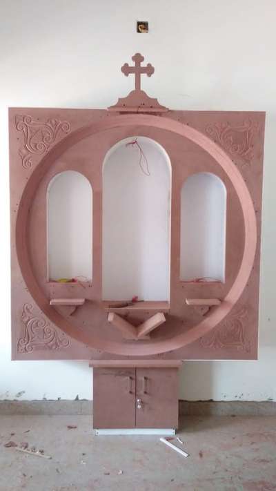 Prayer Room Designs by Carpenter Rajesh  Acharya , Pathanamthitta | Kolo