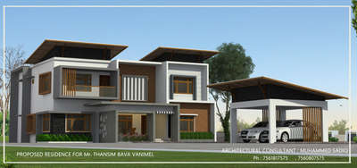 Exterior Designs by 3D & CAD hasna hasna, Kozhikode | Kolo